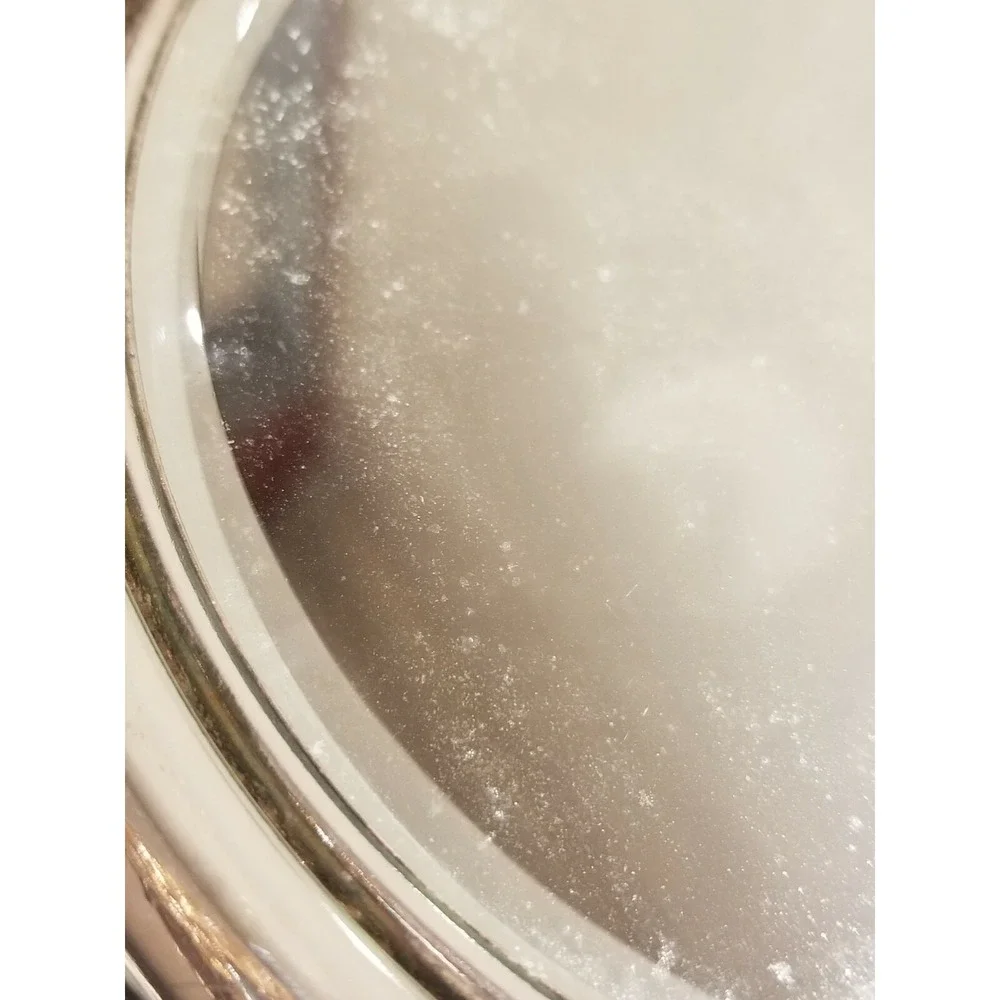 Antiwue Silver Plated Hand Mirror 10